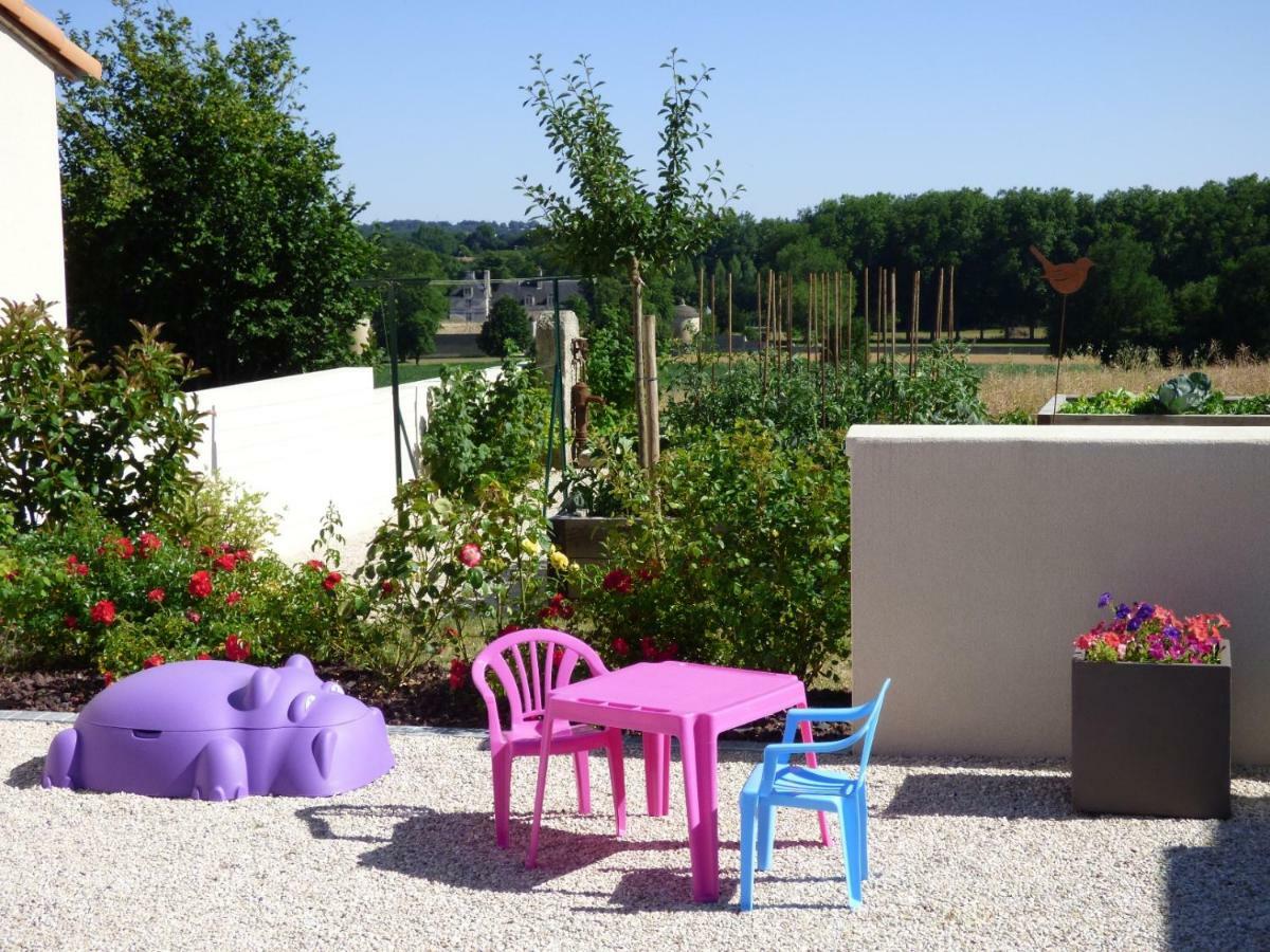 Vila Au Grain D'Orge Echire Exteriér fotografie